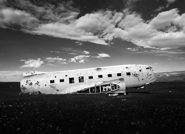 aereo abbandonato solheimasandur